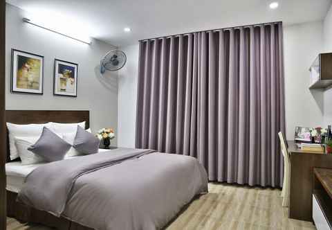 Phòng ngủ V-HOUSE 6 Serviced Apartment 