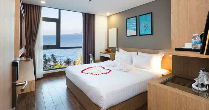 Phòng ngủ Smile Hotel Nha Trang