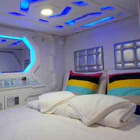 Bedroom1Galaxy Pods @ Chinatown,白沙浮商业广场飯店