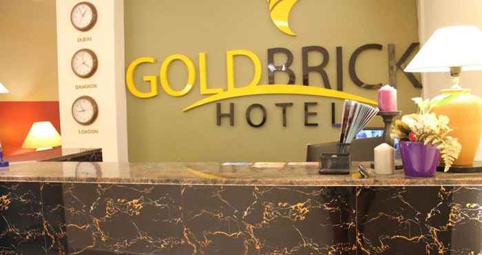 ล็อบบี้ Goldbrick Hotel