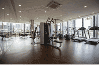 Fitness Center The Landmark Penthouse Luxury condo near Gurney Drive