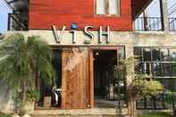 ภายนอกอาคาร Vish Hotel and Cafe