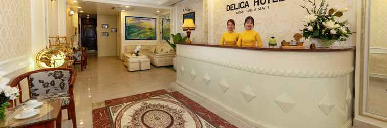 Sảnh chờ Hanoi Delica Hotel