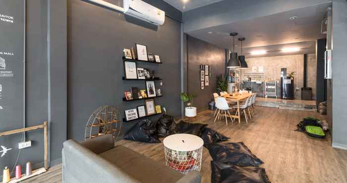 ล็อบบี้ The Cocoon Hostel