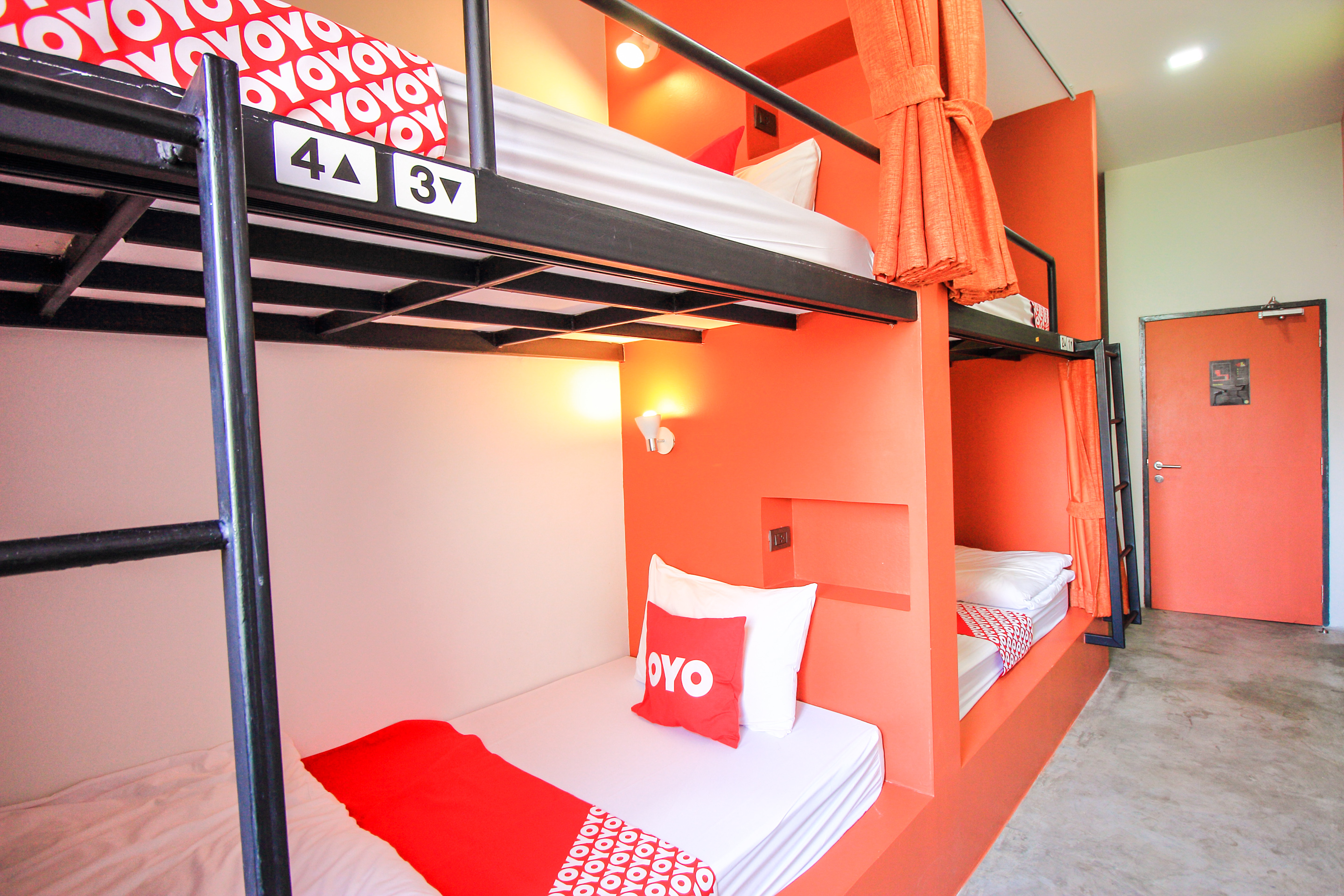 ห้องนอน 6 Super OYO 426 All Day Hostel @ Sukhumvit