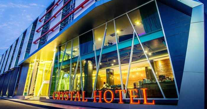 ภายนอกอาคาร Crystal Hotel Hat Yai