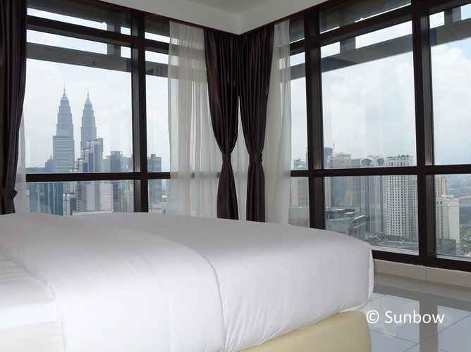 BEDROOM Sunbow Suites at Times Square Kuala Lumpur