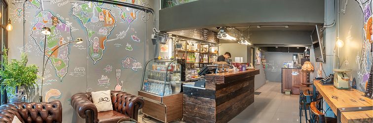 ล็อบบี้ Sloth Hostel Don Mueang Airport