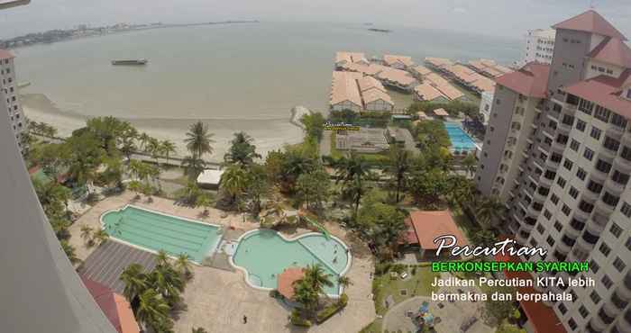 ภายนอกอาคาร Apartment at Glory Beach Resort