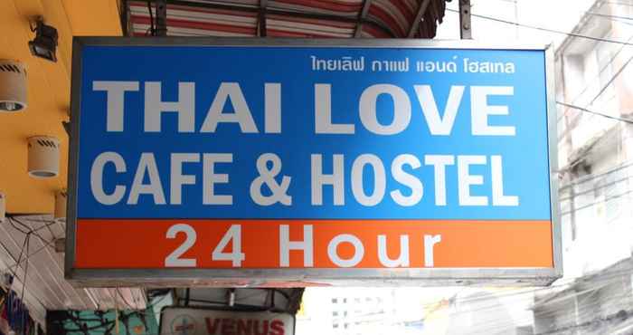 Luar Bangunan Thai Love Cafe & Hostel