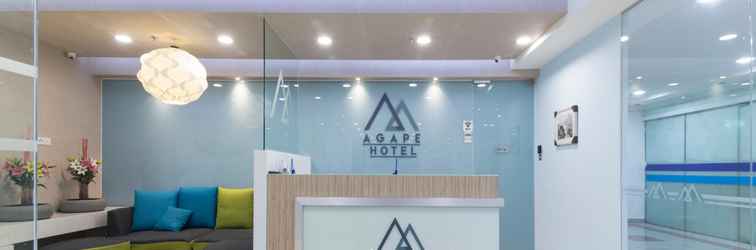 Lobi Super OYO Capital O 1225 Agape Hotel Selayang