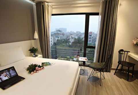 Phòng ngủ Hanoi Ping Luxury Hotel