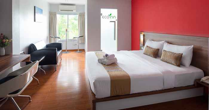 ห้องนอน Eco Inn Prime Trang