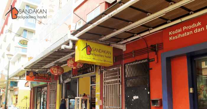 ภายนอกอาคาร Sandakan Backpackers Hostel