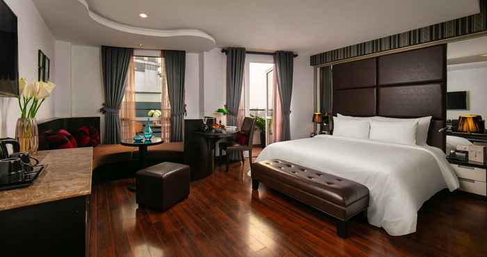 ห้องนอน La Nueva Boutique Hotel Hanoi