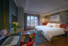 침실 5 Bespoke Trendy Hotel Hanoi