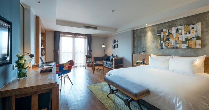 Phòng ngủ Bespoke Trendy Hotel Hanoi