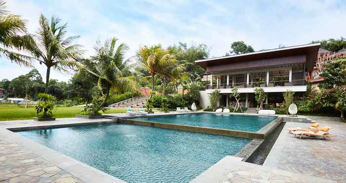 Swimming Pool Amanuba Hotel & Resort Rancamaya