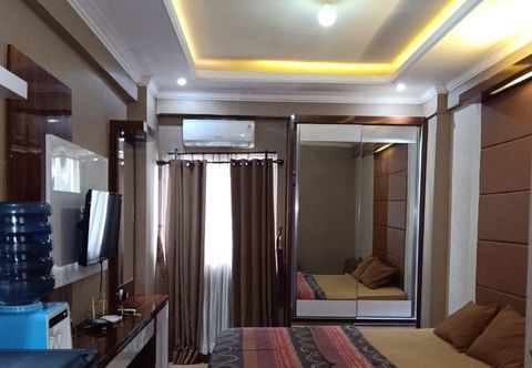 客房浴室 Apartemen The Suites Metro By Naufal