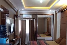 客房浴室 Apartemen The Suites Metro By Naufal