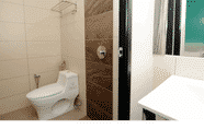 ห้องน้ำภายในห้อง 6 Eco Garden Hotel @ Rawang
