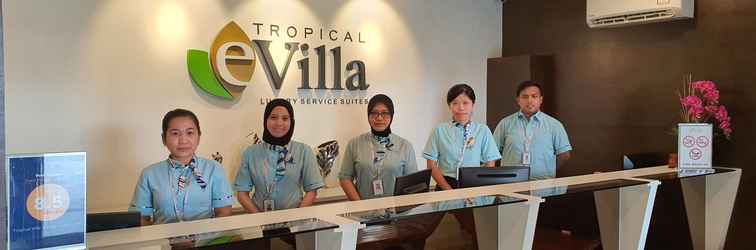 Lobby Tropical Villa Service Suite NN