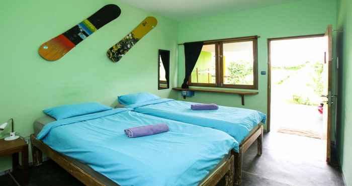 Kamar Tidur Blue Coco Guest House