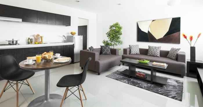 ห้องนอน Primavera Serviced Apartments by Damiani