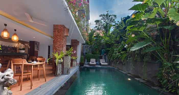 Kolam Renang Ning Villa Ubud by Pramana Villas