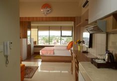 침실 6 The Cabin Apartment Unit 10A01