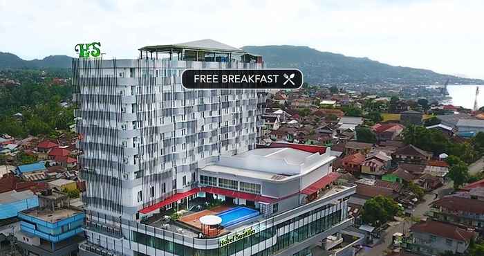 Lobi Hotel Santika Premiere Ambon