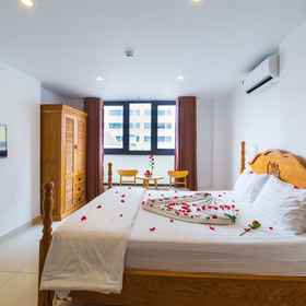Bedroom1GIC Hotel,Công viên vòng xoay Hoàng Việt飯店
