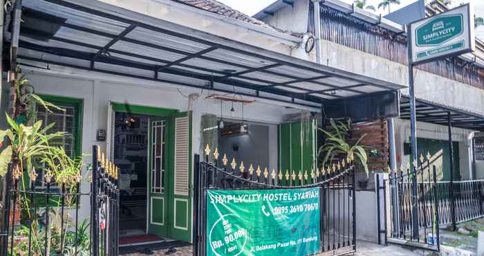 Luar Bangunan Simplycity Hostel Syariah Bandung