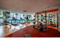 Fitness Center Swiss Garden Residence by Urban Suites