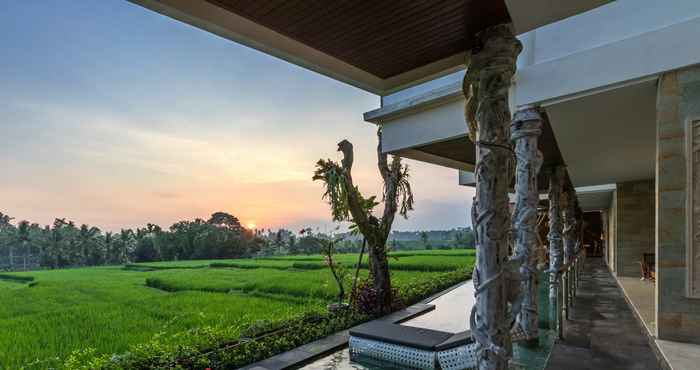 Ruang Umum Wadari Retreat Villa Ubud