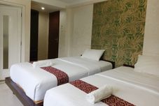 寝室 Kristalia Hotel Bandung