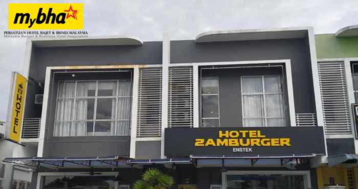 Sảnh chờ Hotel Zamburger Enstek