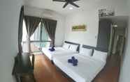 ห้องนอน 4 Kota Kinabalu Imago Mall @ 3BR JLoft Residences 