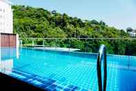Luar Bangunan Hillside Ocean View Penthouse with Private Pool 