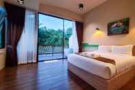 ห้องนอน Binlha Raft Resort Kanchanaburi 