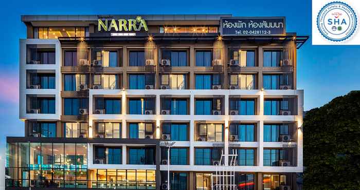 ภายนอกอาคาร Narra Hotel