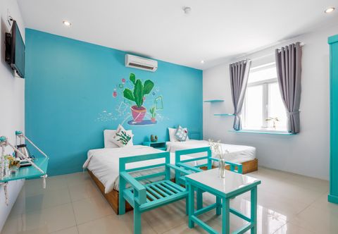 Phòng ngủ Raon Apartment and Hotel