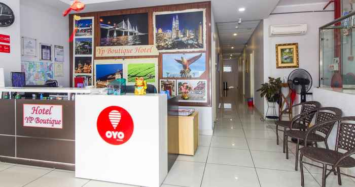 Lobi Super OYO 156 YP Boutique Hotel