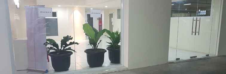 Lobby Bukarooms Apartement Bogor Valley