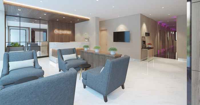 Sảnh chờ Eightin Hotel Sudirman Jakarta