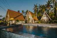 Swimming Pool Sunset House Ceningan