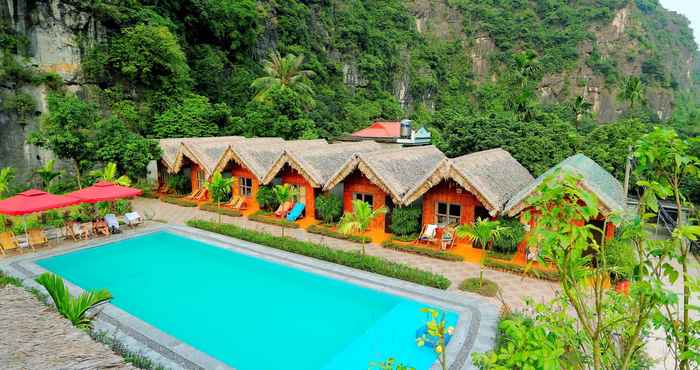 Swimming Pool Tam Coc Valley Bungalow