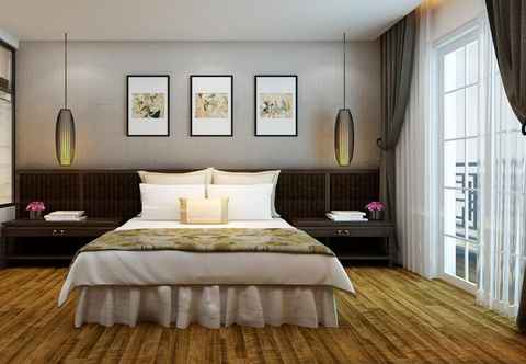 ห้องนอน Azure Sapa Hotel