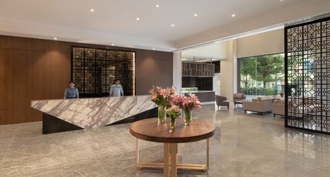 Lobby 2 AIHO Hotel Medan (Formerly Radisson Hotel)