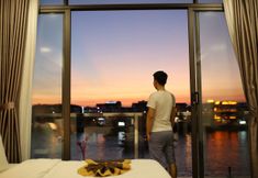 Sảnh chức năng 5 Moc Tra Hotel Quang Ninh